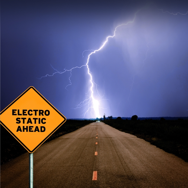 Statische Elektrizität ist ein weit verbreitetes Problem, das seinen Ursprung in der Natur haben kann.